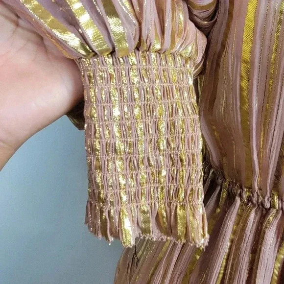 Ulla Johnson Ruffled Tiered Mini Dress Romantic Glam Feminine Holiday Cocktail 2 - Picture 7 of 12